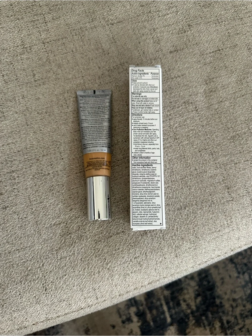NEW it cosmetics your skin but better full coverage cc cream neutral medium